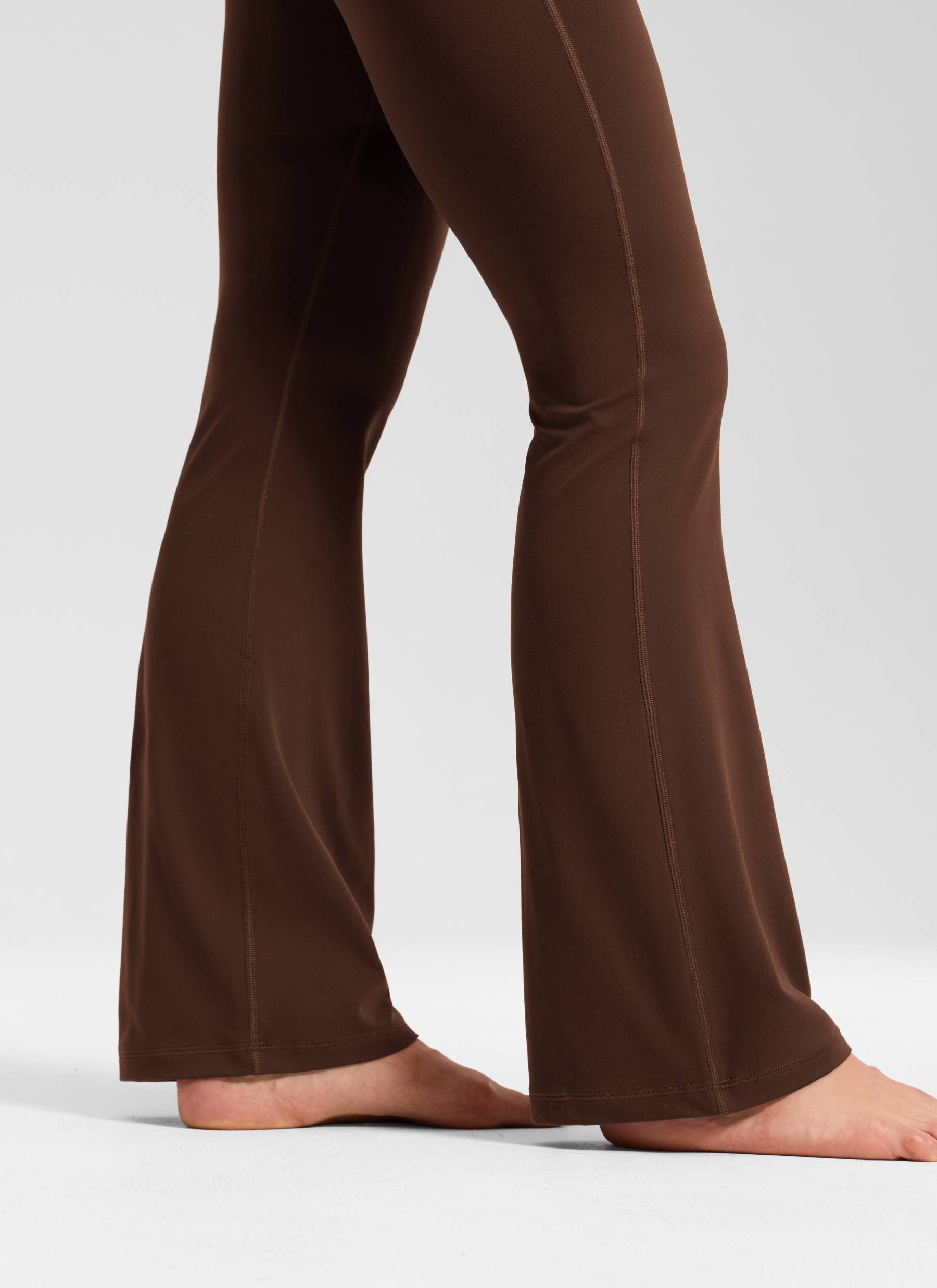 Butterluxe Legging Poket Potongan Boot Kaki Lebar Pinggang Tinggi 31