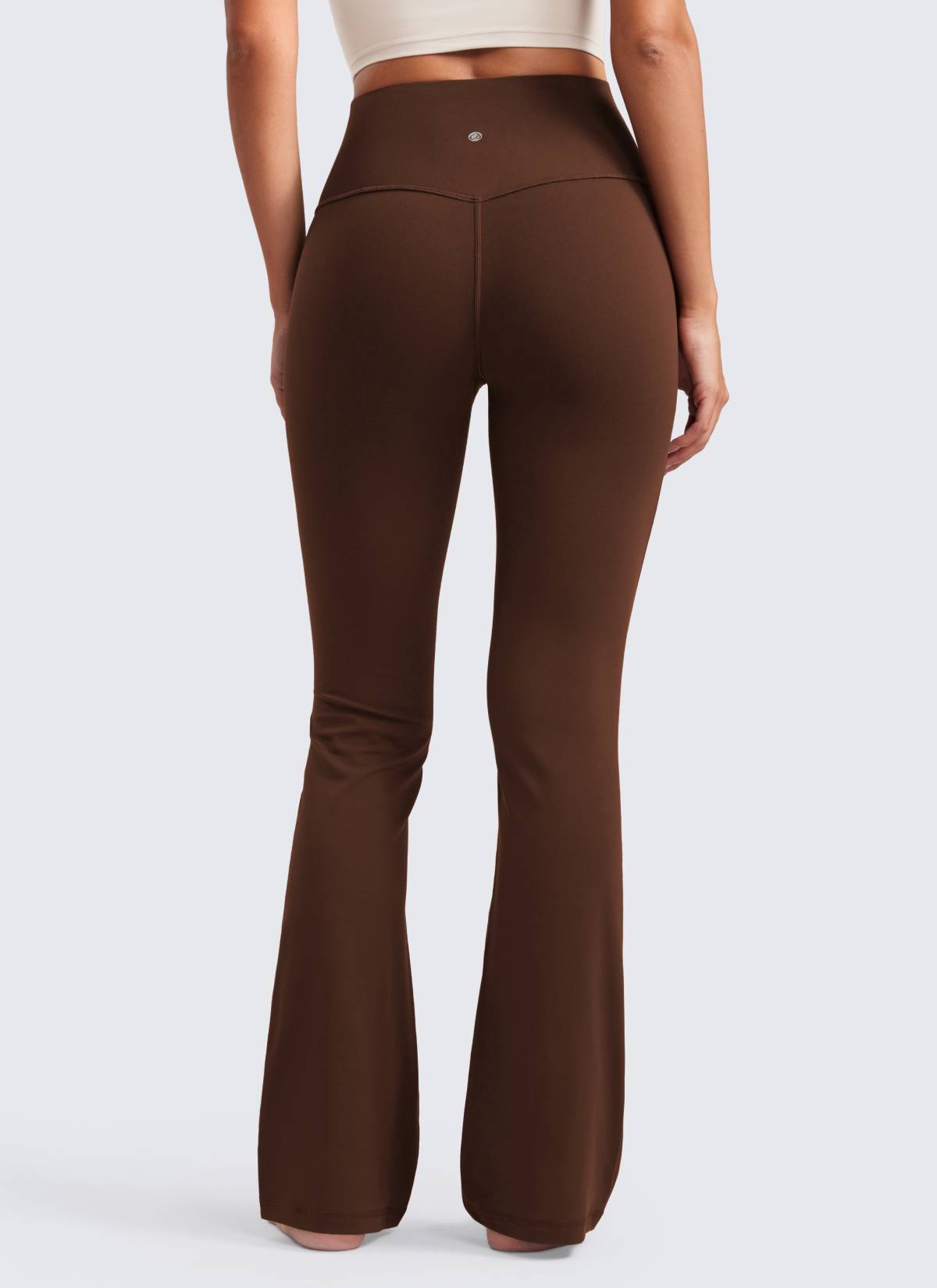 CRZ YOGA Wanita Butterluxe Legging Potongan Kaki Mengembang Pinggang Tinggi 32