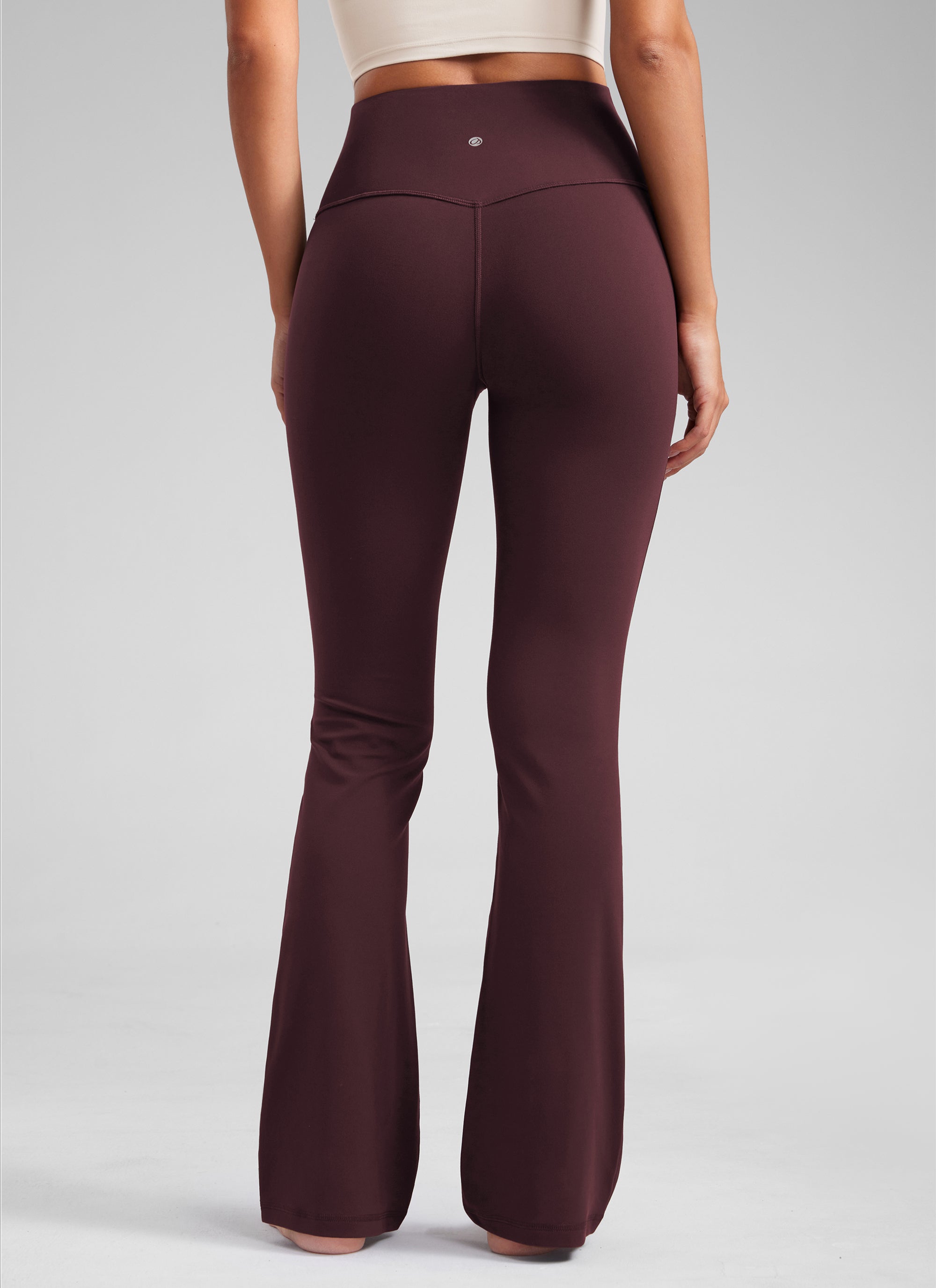 CRZ YOGA Wanita Butterluxe Legging Potongan Kaki Mengembang Pinggang Tinggi 32