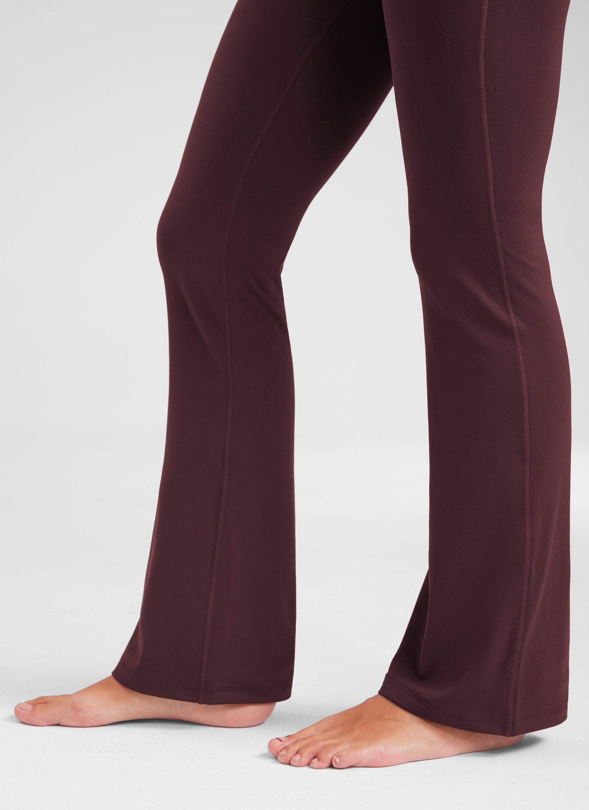CRZ YOGA Wanita Butterluxe Legging Potongan Kaki Mengembang Pinggang Tinggi 32