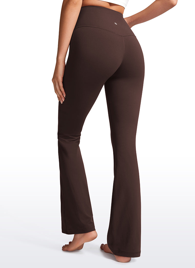 CRZ YOGA Wanita Butterluxe Legging Potongan Kaki Mengembang Pinggang Tinggi 32