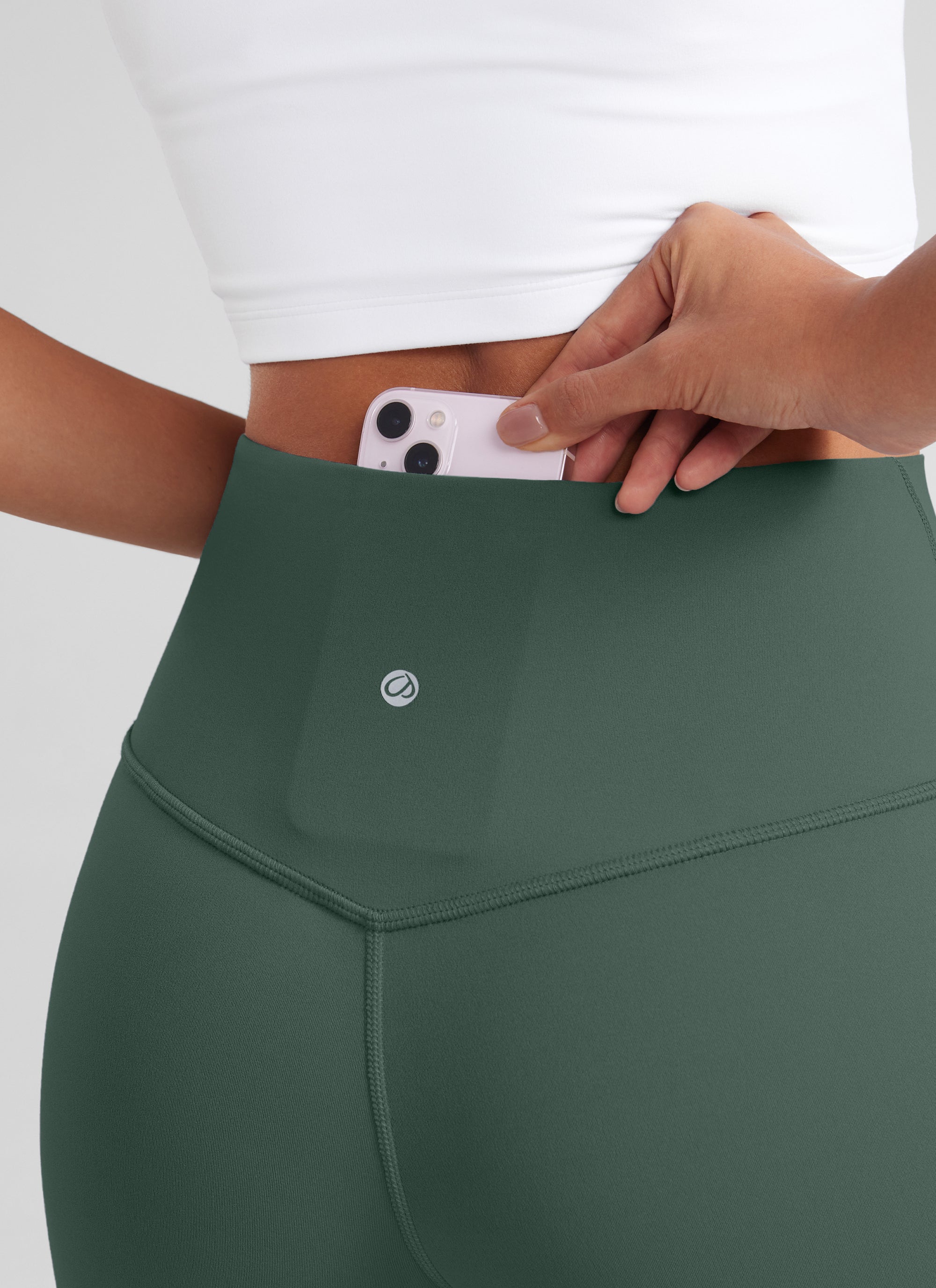CRZ YOGA Wanita Butterluxe Legging Potongan Kaki Mengembang Pinggang Tinggi 32