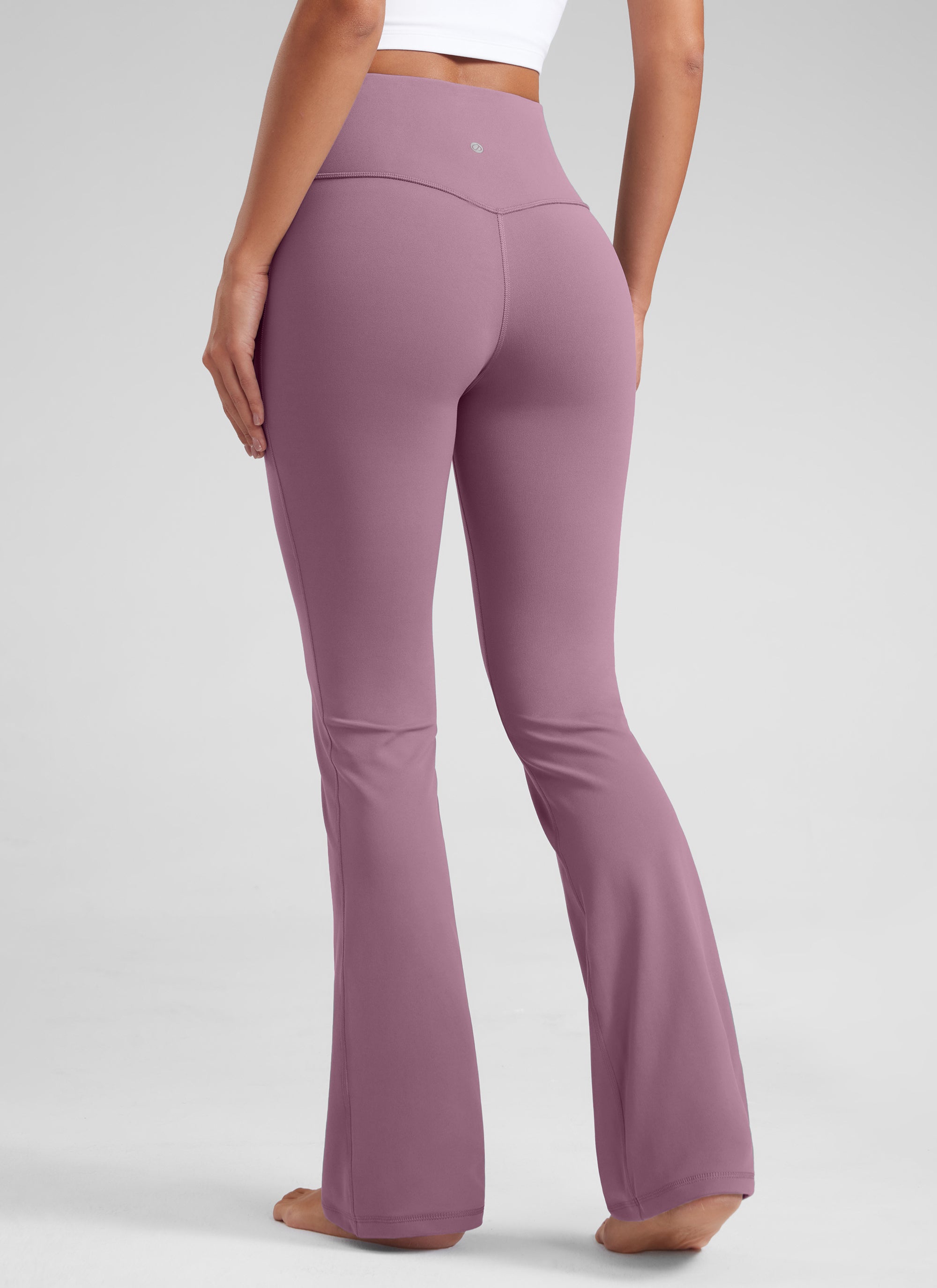 CRZ YOGA Wanita Butterluxe Legging Potongan Kaki Mengembang Pinggang Tinggi 32