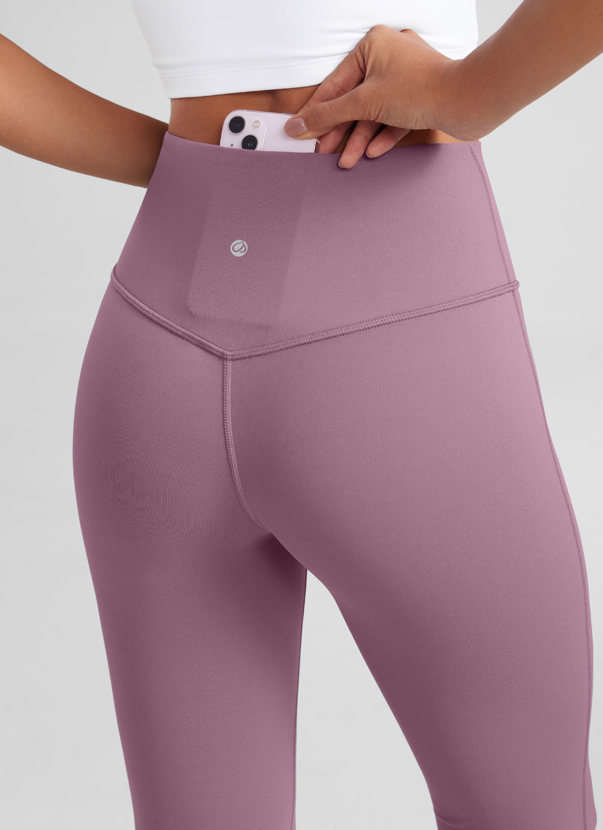 CRZ YOGA Wanita Butterluxe Legging Potongan Kaki Mengembang Pinggang Tinggi 32