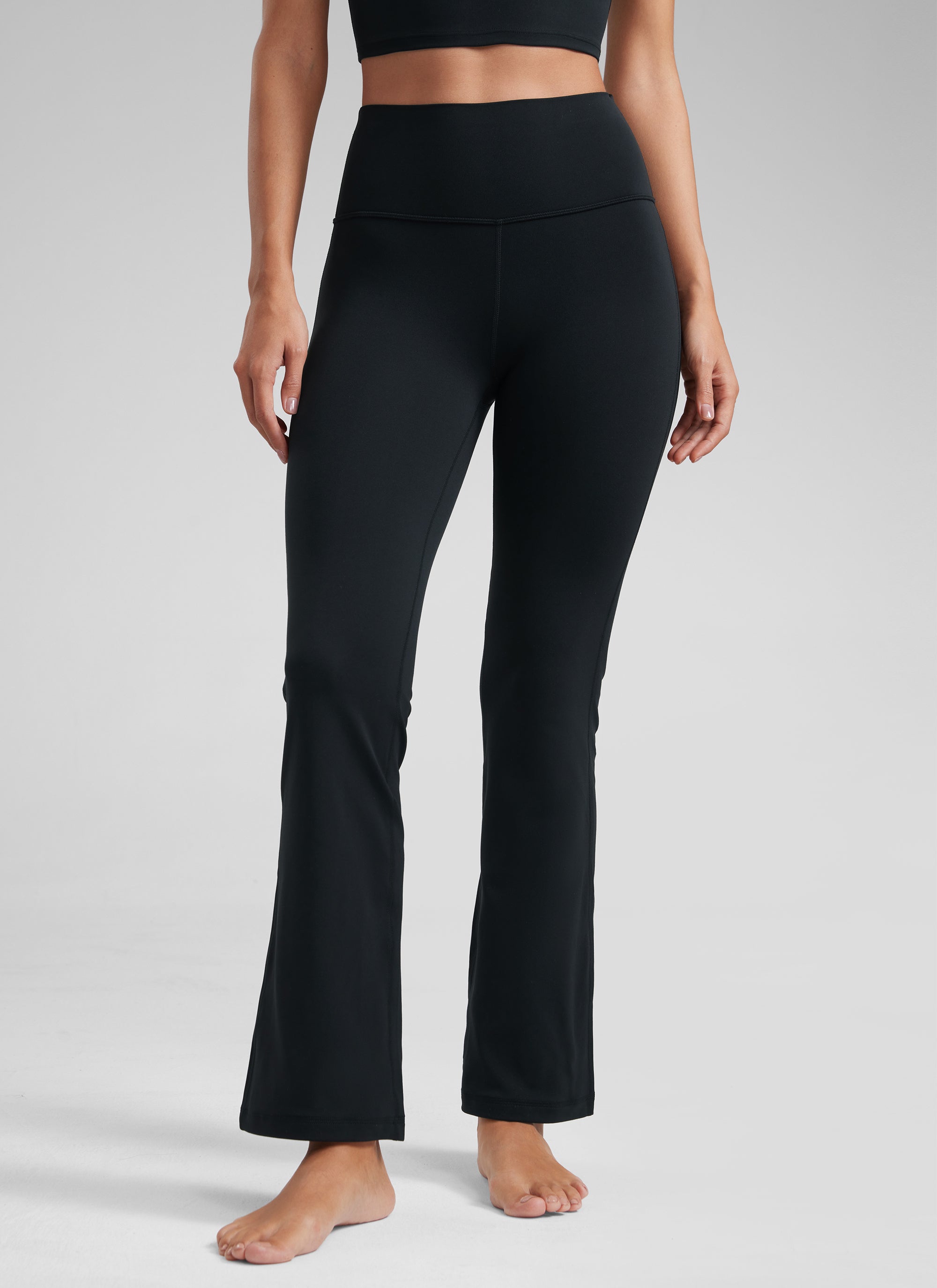 CRZ YOGA Yoga Pinggang Tinggi Wanita Butterluxe Seluar Legging Poket Flare 29