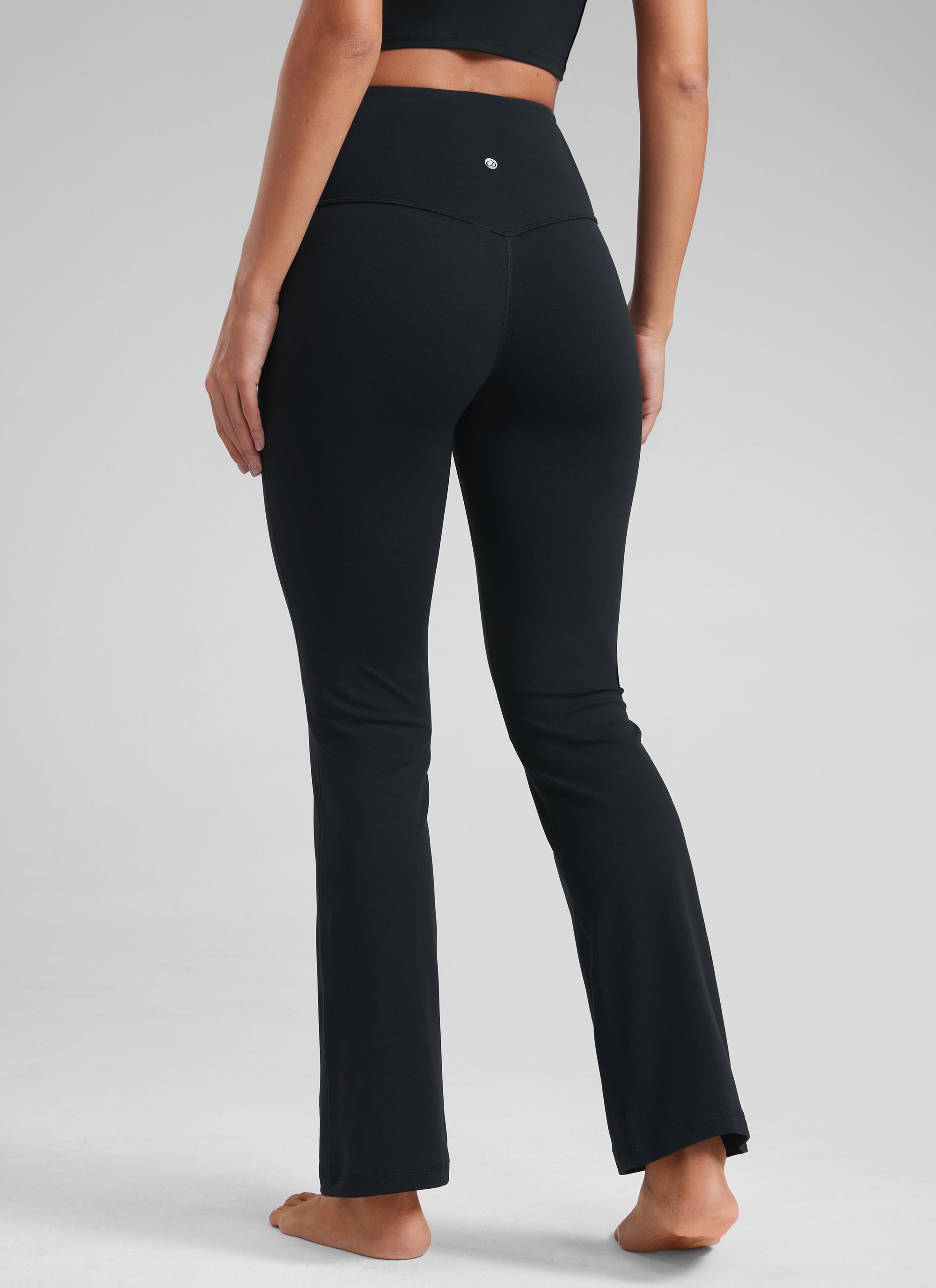 CRZ YOGA Yoga Pinggang Tinggi Wanita Butterluxe Seluar Legging Poket Flare 29
