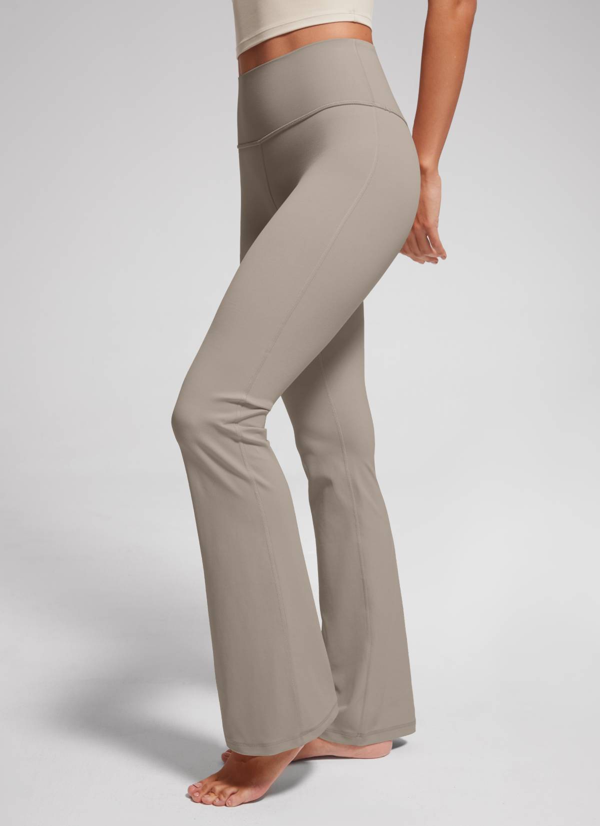 CRZ YOGA Yoga Pinggang Tinggi Wanita Butterluxe Seluar Legging Poket Flare 29