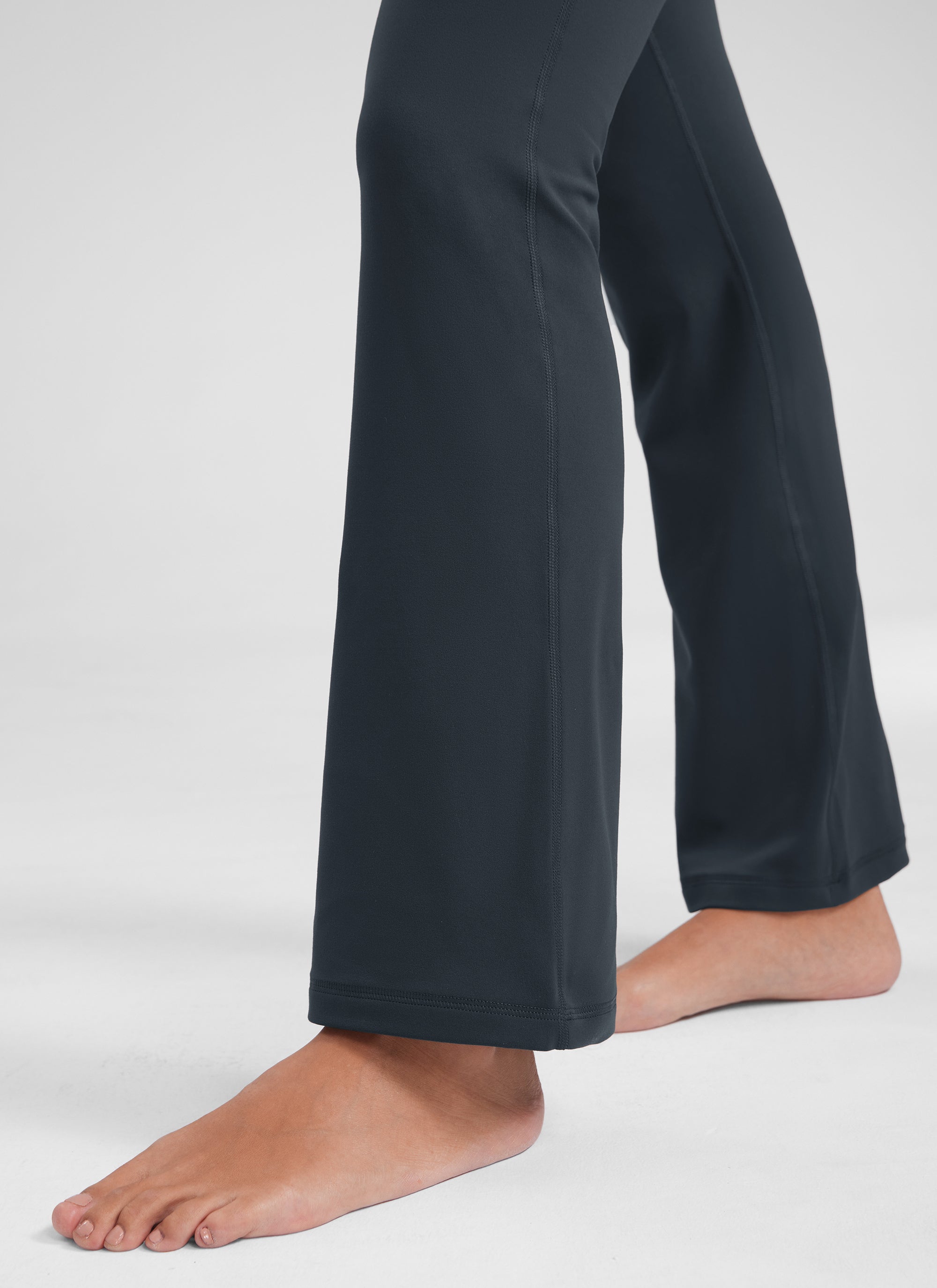 CRZ YOGA Yoga Pinggang Tinggi Wanita Butterluxe Seluar Legging Poket Flare 29