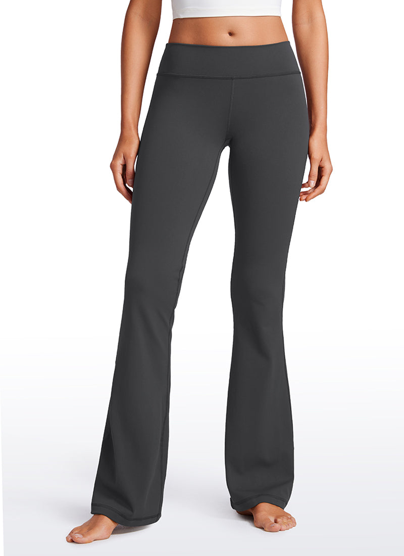 CRZ YOGA Legging Wanita Model " Butterluxe " Pinggang Rendah dan Berpotongan Melebar Ukuran 32