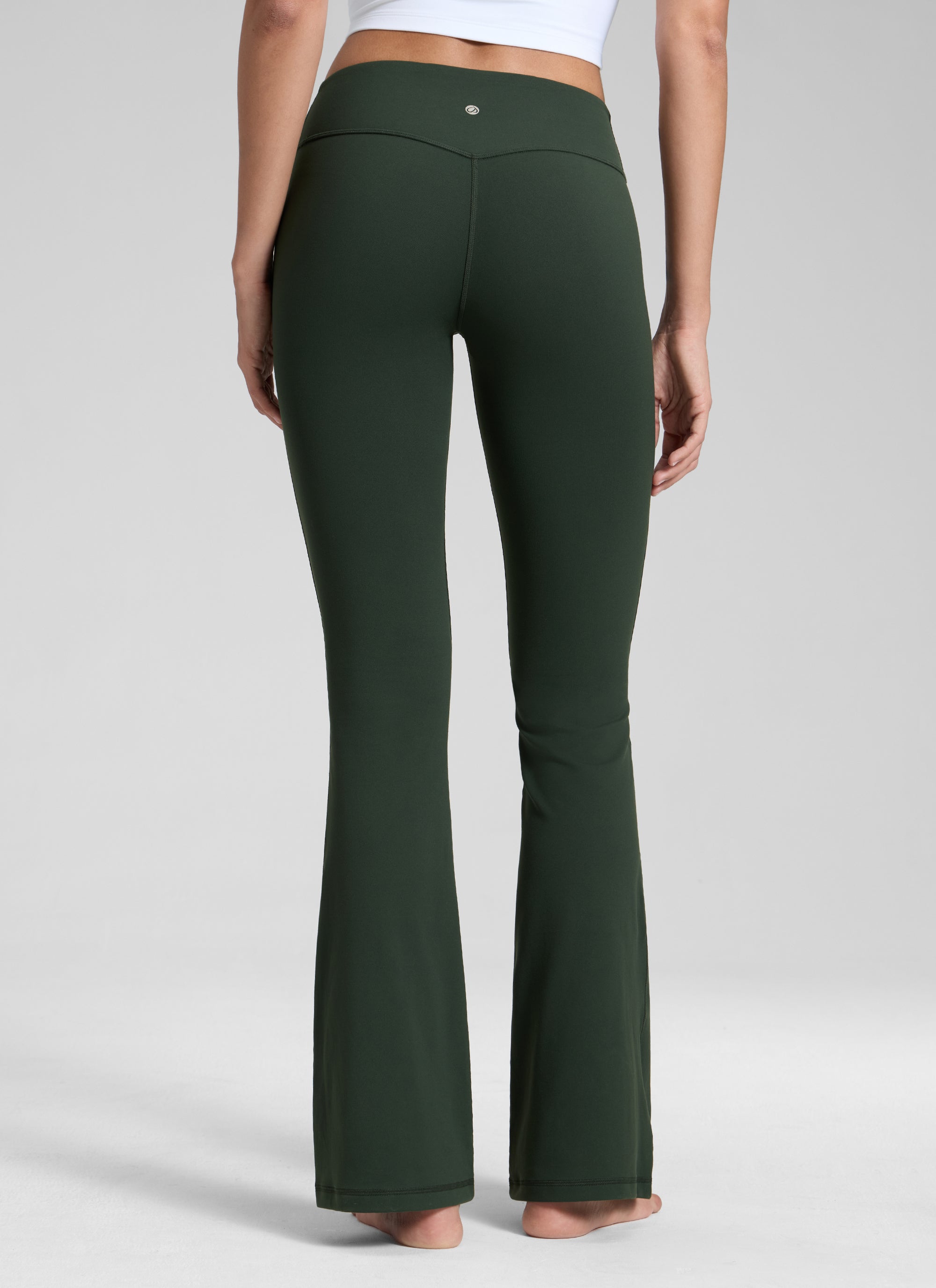 CRZ YOGA Legging Wanita Model " Butterluxe " Pinggang Rendah dan Berpotongan Melebar Ukuran 32