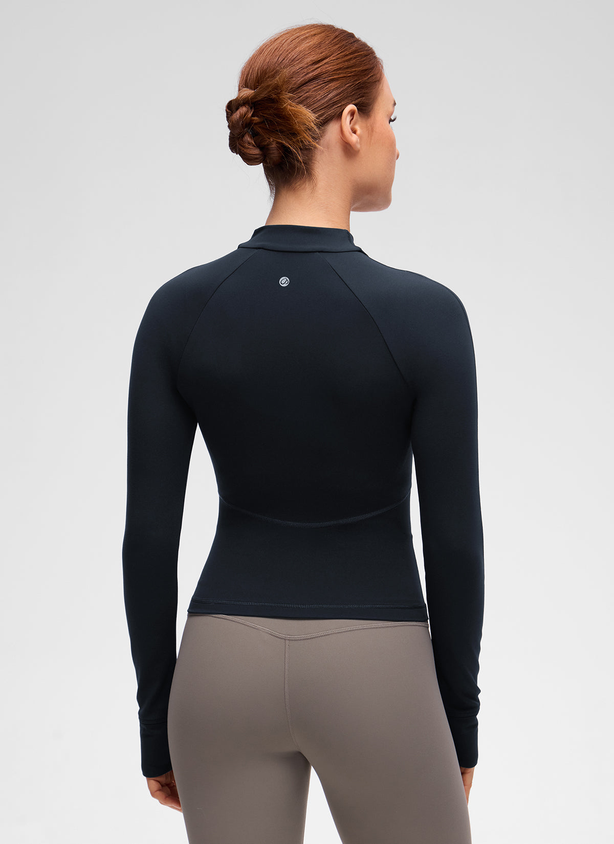 CRZ YOGA 여성용 Butterluxe 캐주얼 V넥 허리 기장 포켓 자켓 트루 네이비
